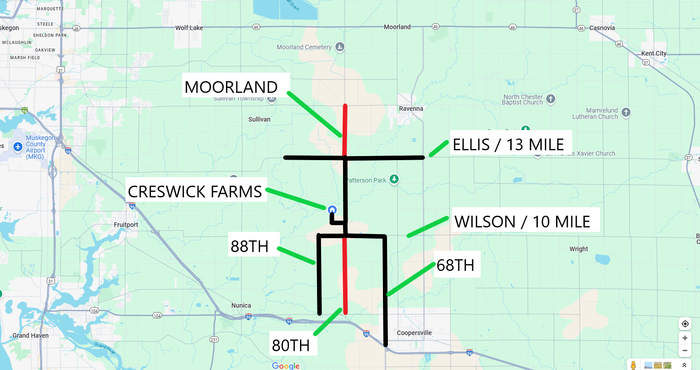 🚧 Road Closures &amp; Directions to Creswick Farms
