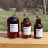 Creswick Farm's Maple Syrup All Sizes Lined Up