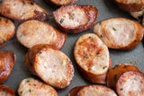 Creswick Farm's Cooked Chicken Fajita Brats